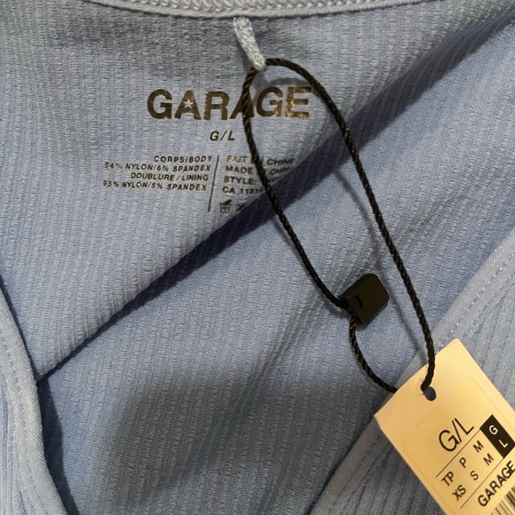 Garage ribbed crop top long sleeve - Picture 3 of 3